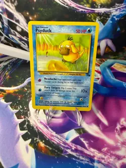 PSYDUCK 53/62 FOSSIL Unlimited Common Pokemon - Image 1