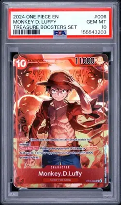 Monkey.D.Luffy (Treasure Booster Set) ST10-006 One Piece Promotion Cards Foil - Image 1