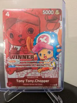 One Piece TCG - Tony Tony Chopper WINNER P-101 - Winner Pack 2026 Vol. 2 English - Image 1