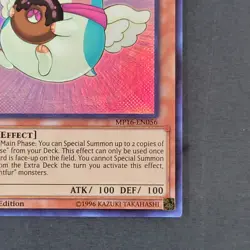 Yugioh TCG - Fluffal Mouse - MP16-EN056 - NM - 1st Ed - Super Rare Monster, 2016 - Image 4