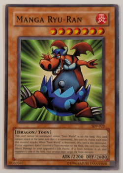 Yugioh TCG - 1x Manga Ryu Ran - SDP-022 - Light Play - Vintage Unlimited Common - Image 2