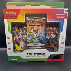 Pokemon TCG First Partner Illustration Collection Series 1 New Sealed - Image 1