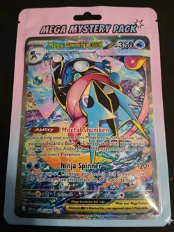 *MYSTERY* Pokemon Chaos Rising Mega Greninja Ex 116/086 - Image 3