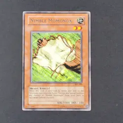 Yugioh TCG - Nimble Momonga - SRL-086 - NM - Vintage - Unlimited - Monster 2002 - Image 2