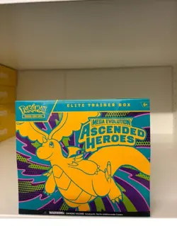 Pokemon TCG Mega Evolution Ascended Heroes - Elite Trainer Box New Sealed - Image 3