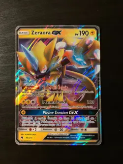 Carte Pokemon : Zeraora GX 86/214 Tonnerre Perdu Francaise - Image 1