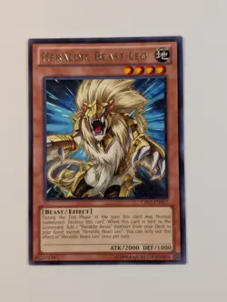 Yugioh TCG -1x Heraldic Beast Leo - CBLZ-EN017 - NM/LP - Unlimited Edition 2013 - Image 10
