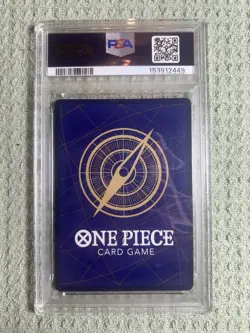 ONE PIECE MONKEY D. LUFFY 2025 OP13-CARRYING ON HIS WILL #118 ALT ART PSA 10 - Image 2