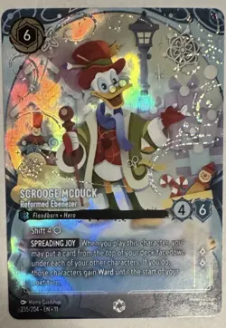 NEVER PLAYED Disney Lorcana Scrooge McDuck Reformed ENCHANTED Winterspell - Image 1