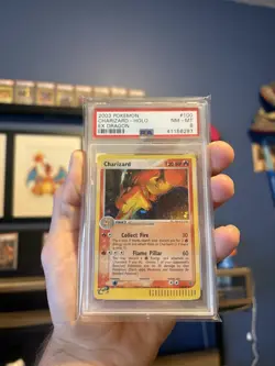 Charizard Holo Rare EX Dragon Secret Rare Card 100/97 PSA 8 - Image 1