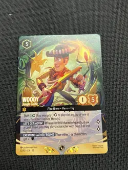 Woody - Jungle Guide 53/P3 English Promo Non-Foil Card - Disney Lorcana - Image 1