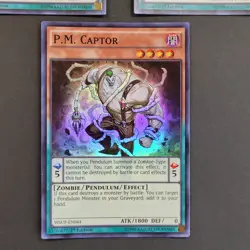 Yugioh TCG - 3x P.M. Captor - WSUP-EN044 NM - Super Rare - 1st Ed. - Holo - 2015 - Image 5