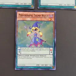 Yugioh TCG - 3x Performapal Trump Witch - FUEN-EN048 - Super Rare, 1st - NM 2017 - Image 5
