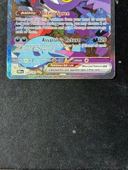 Pokemon TCG Team Rockets Crobat EX Sir 234/182 Destined Rivals NM Card - Image 4