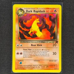 Dark Rapidash - 44/82 - Uncommon - Team Rocket - Pokemon Card - VLP - Image 1