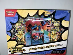 2- Pokemon Ascended Heroes Mega ex Box Bundle Feraligatr / Emboar IN HAND 🔥 - Image 4