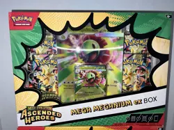 Pokemon Ascended Heroes Mega ex Box (Meganium, Emboar) TCG - Factory Sealed ⭐ - Image 3