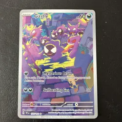 Pokemon TCG Gastly Scarlet & Violet Temporal Forces 177/162 NM - Image 3