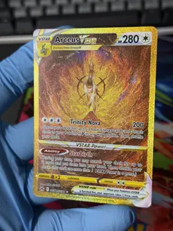 Arceus VSTAR GG70/GG70 Crown Zenith Galarian Gallery Secret Holo Pokemon TCG 💎 - Image 2