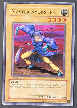Yugioh TCG - 2x Master Kyonshee - PGD-053 - LP/NM - 1st Ed - Vintage Common 2003 - Image 1