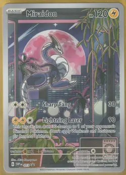 Miraidon 013 Holo Promo Scarlet & Violet Promo Pokemon Near Mint - Image 1