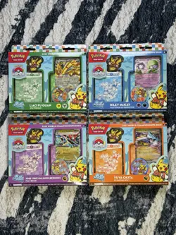 NEW Release Lot Of 4 Pokemon 2025 World Championship 2 Deck Set Factory Sealed - Image 1