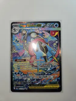 Mega Greninja ex 116/086 Chaos Rising SIR English Pokemon TCG - PSA 10 candidate - Image 3