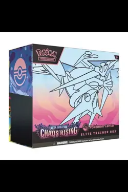 Chaos Rising Pokemon Center Elite Trainer Box - SEALED, EXCELLENT CONDITION 🔥🔥 - Image 2