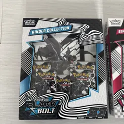 Pokemon Black Bolt & White Flare Binder Collection Boxes - Factory Sealed - Image 2