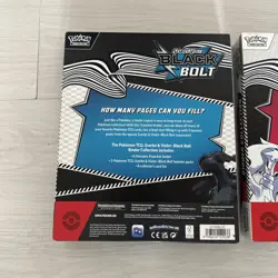 Pokemon Black Bolt & White Flare Binder Collection Boxes - Factory Sealed - Image 5