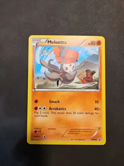 Meloetta BW69 Black Star Promo Pokemon TCG Black & White - NM - Image 1