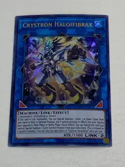 Yugioh - Crystron Halqifibrax - DUOV-EN001 - NM - Holo - 1st - Ultra Rare 2020 - Image 2