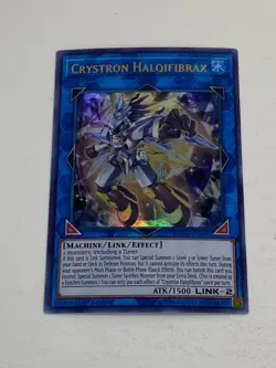 Yugioh - Crystron Halqifibrax - DUOV-EN001 - NM - Holo - 1st - Ultra Rare 2020 - Image 6
