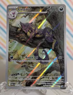 Pokemon: Liepard & Purrloin - Lot of 5 White Flare Holo/Foil 137/086 - Image 2