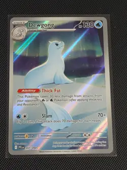 Pokemon Dewgong Holo Illustration Rare Me02 Phantasmal Flames 097/094 EN - Image 1