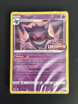Pokemon 2022 Sword & Shield Lost Origin Gengar Prelease Promo SWSH241 Sealed NM - Image 1