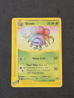 Pokemon TCG Gloom Expedition 78/165 Non Holo HEAVY PLAY - Image 1