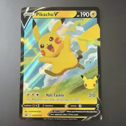 POKEMON PIKACHU V SWSH143 - Black Star Promo - Image 1