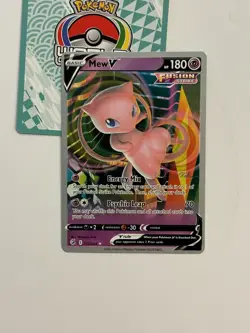 Mew V 113/264 2023 Pokemon World Championships Fusion Strike Variant B - Image 1