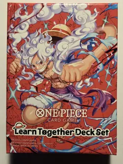 One Piece Monkey.D.Luffy Learn to Play Deck Bandai English New Sealed - Image 1
