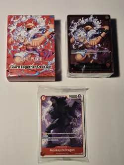 One Piece Monkey.D.Luffy Learn to Play Deck Bandai English New Sealed - Image 5