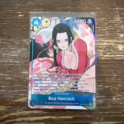 Bandai One Piece CCG Boa Hancock ST17-004 Character Special Foil 6000 EN DMG - Image 1