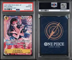 2026 ONE PIECE EB03 HEROINES EDITION JP NICO ROBIN PSA 10 - Image 1