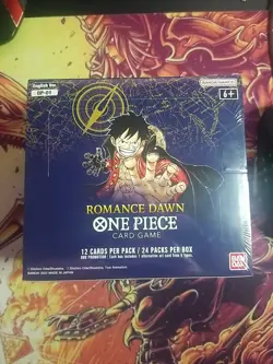 Sealed Romance Dawn Booster Box (Blue Bottom) OP-01 One Piece - Image 1