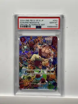 PSA 10 Edward Newgate SP Parallel ST15-002 Japanese Royal Blood One Piece Card - Image 1