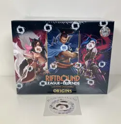 Riftbound League of Legends Origins TCG Card Booster Box Sealed 24 Packs - Image 1