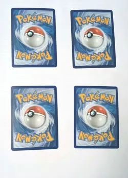 4 BASIC ENERGY COSMOS HOLO GALAXY CARDS SWIRLS DARKNESS FIRE PSYCHIC LIGHTNING - Image 2