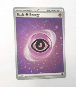 4 BASIC ENERGY COSMOS HOLO GALAXY CARDS SWIRLS DARKNESS FIRE PSYCHIC LIGHTNING - Image 4