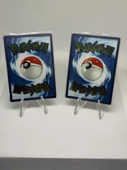 Arceus V 122/172 And Arceus VSTAR 123/172 Brilliant Stars Metal Promo Cards - Image 2