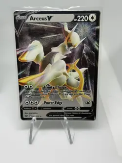 Arceus V 122/172 And Arceus VSTAR 123/172 Brilliant Stars Metal Promo Cards - Image 4